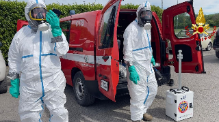 Sorgente radioattiva tra i rifiuti ferrosi, allarme in una ditta di Tolentino